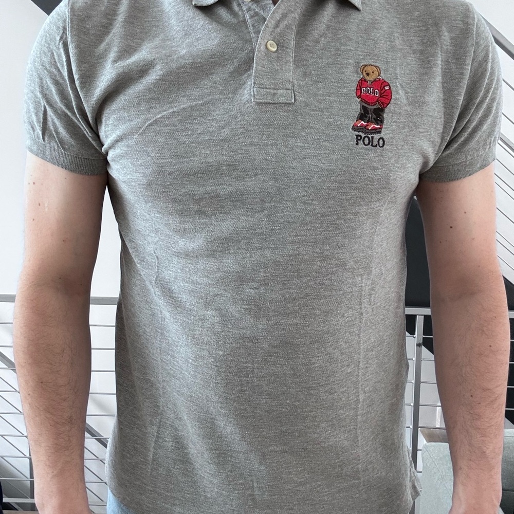 Polo by Ralph Lauren Classic Gray Polo Shirt